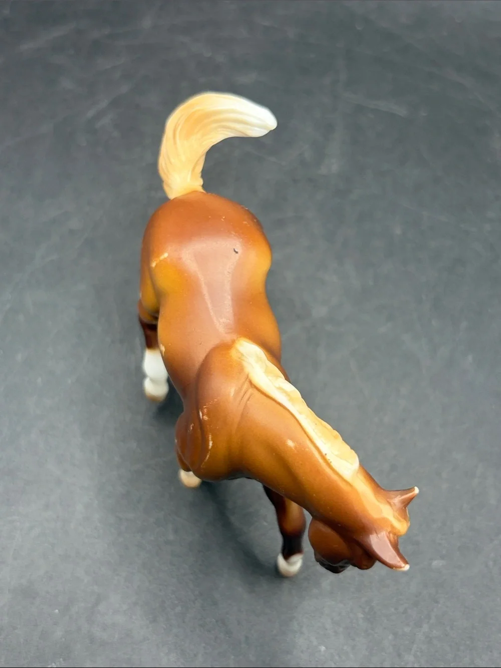 1999 Vintage Breyer Stablemates Quarter Chestnut Horse Figure Equestrian Toy